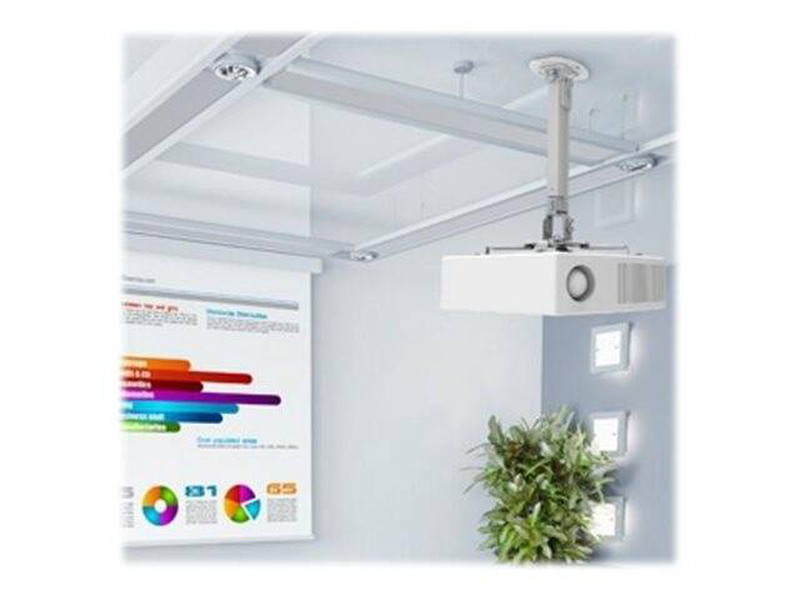 Techly / mounting component (extension column) / for projector / aluminium, steel / silver / ceiling mountable, , medium-null
