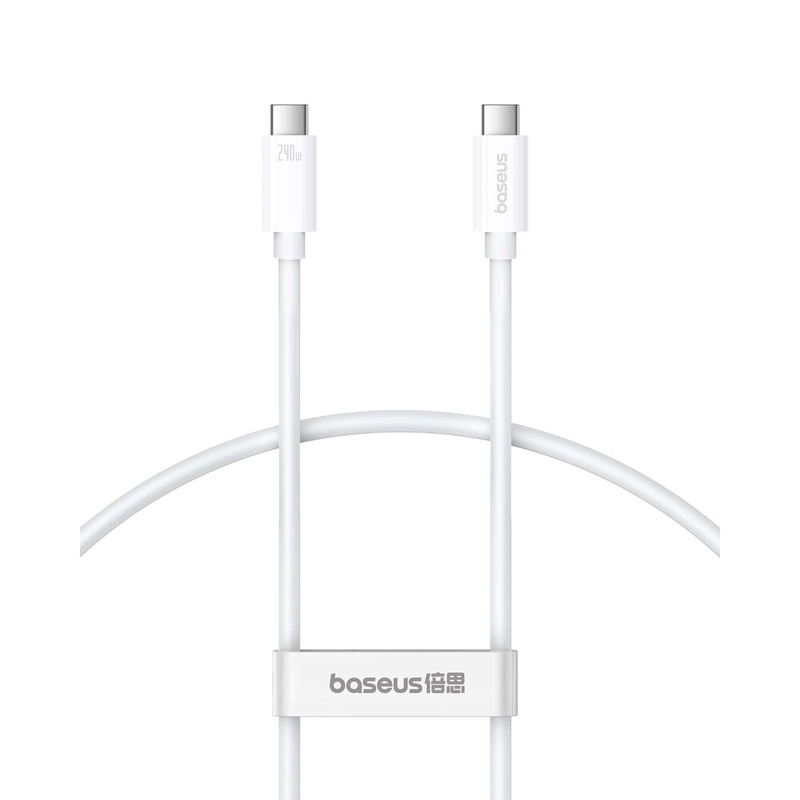 Baseus cable USB-c to USB-c superior series 2 USB4 240w 1m white, , medium-null