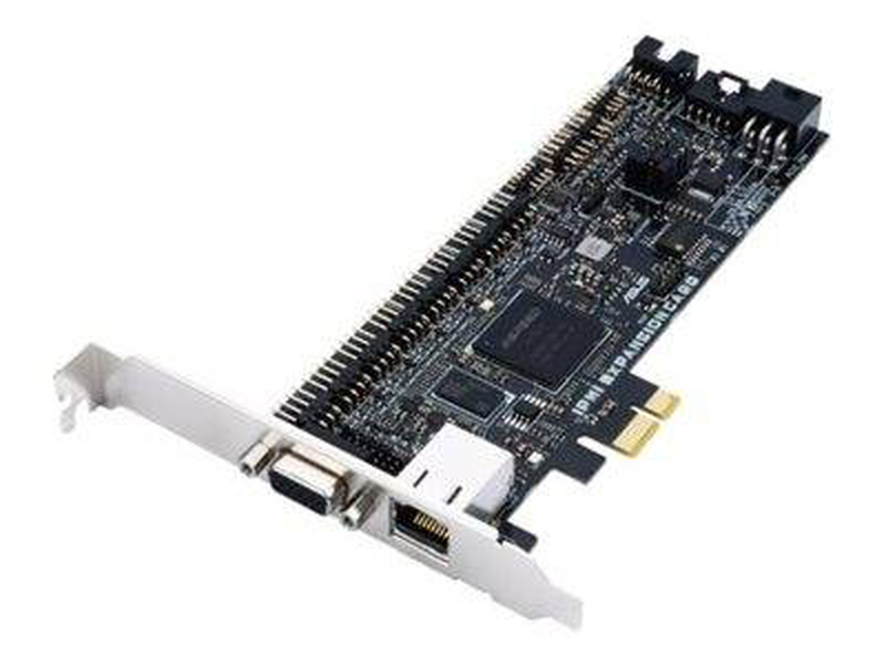 Asus ipmi expansion card-si remote management pcie 3.0 x1 aspeed ast2600 ipmi 2.0 vga dedicated lan-null