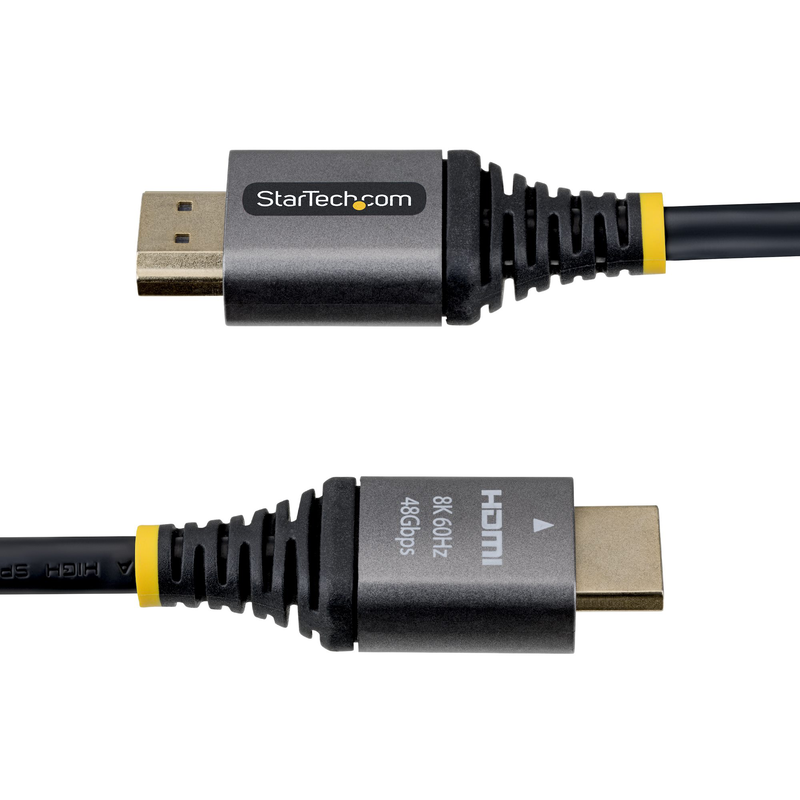Startech.com 1ft ultra high speed HDMI cable | HDMI 2.1 | 48GBps | 8k 60hz | gold-null