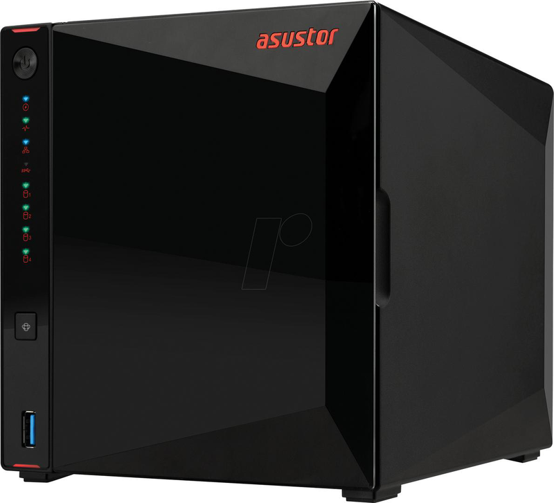 Asustor nimbustor 4 Gen2 as5404t 4 bay nas quad-core 2.0GHz, , medium-null