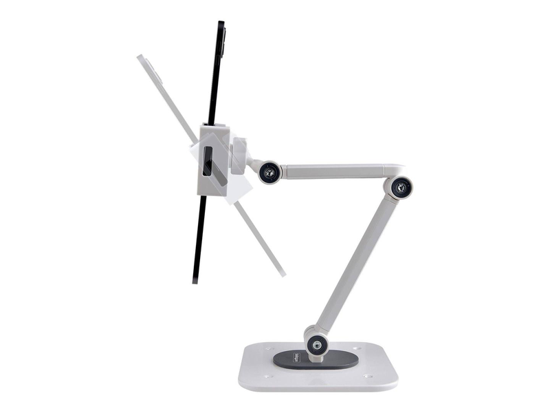 Startech.com adjustable tablet stand for desk, desk/wall mountable, supports up to 2.2lb, universal tablet stand holder for desk, articulating tablet mount with pivot/swivel/rotate / ergonomic tablet stand  / supports up to 12.9in, , medium-null