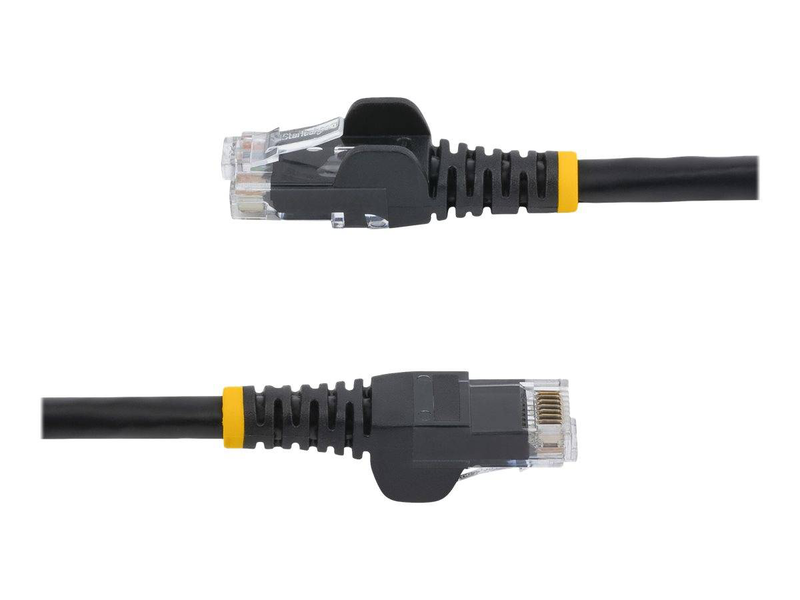 Startech  n6patc2mbk 2m cat6 snagless utp ethernet patch cable 250mhz 100w poe rj45 gigabit black-null