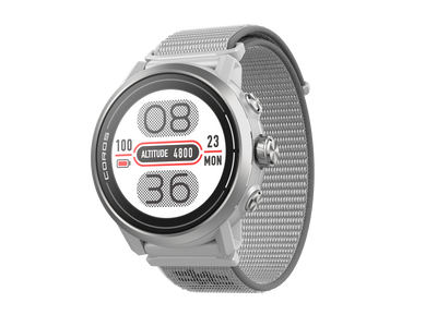 Coros apex 2 1.2" titanium GPS, Grey, medium