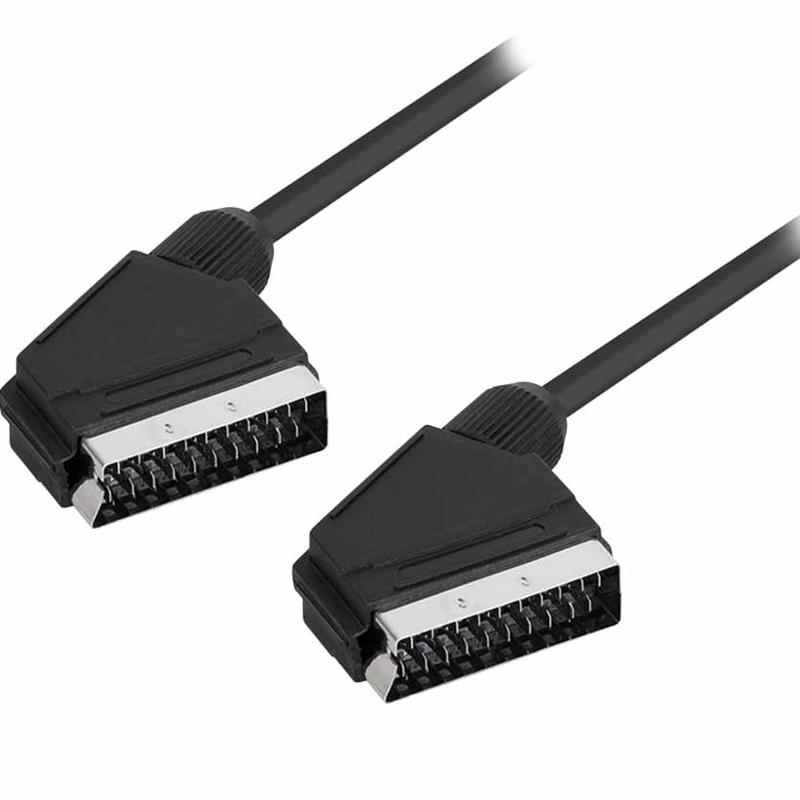 Ca1022 3m video scart cbl m/m logilink, , medium-null