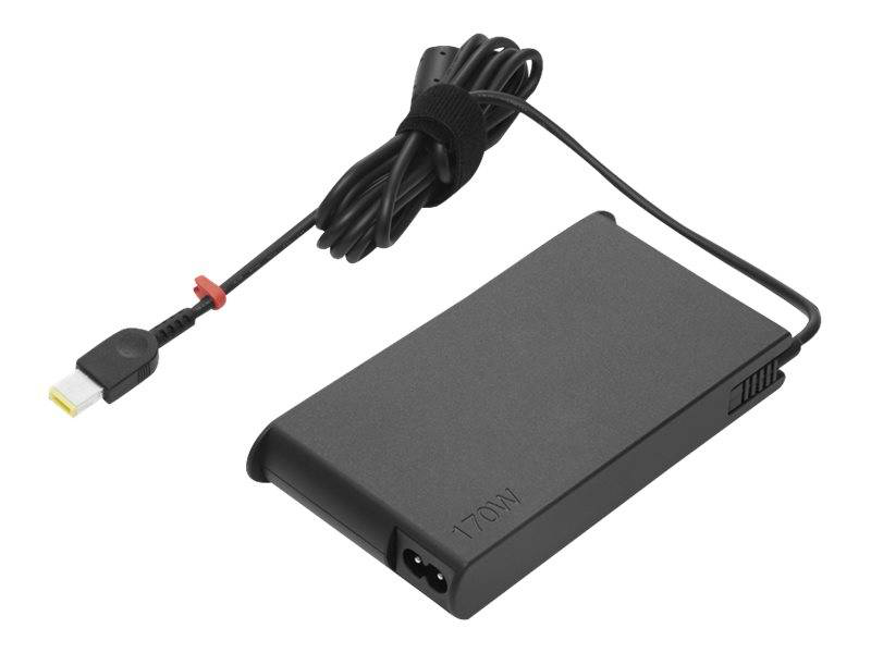Lenovo 170w slim tip ac adapter 4x20s56701 20v 8.5a for thinkpad p mobile workstations eu black-null