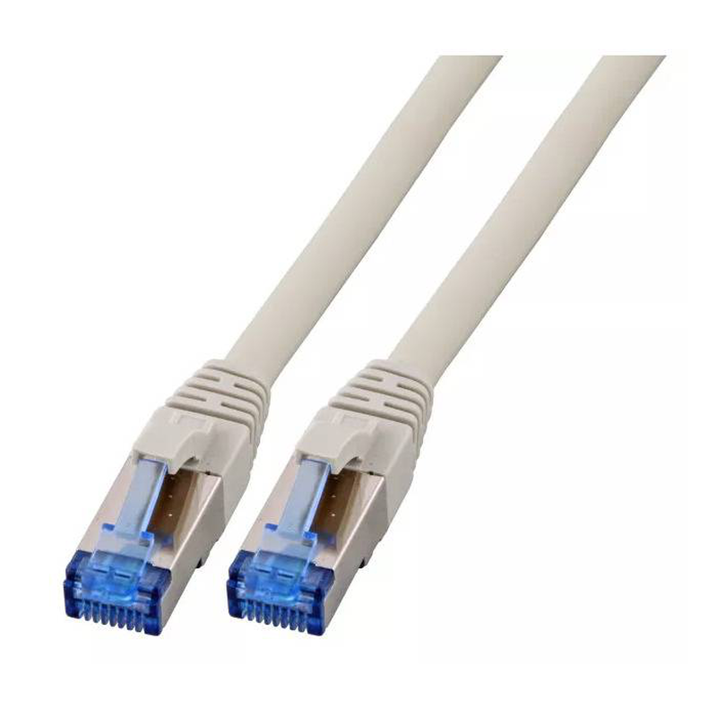 Efb-elektronik / patch cable / rj-45 (m) to rj-45 (m) / 5 m / sftp / cat 7 (cable) / cat 6a (connectors) / halogen-free, molded / grey-null