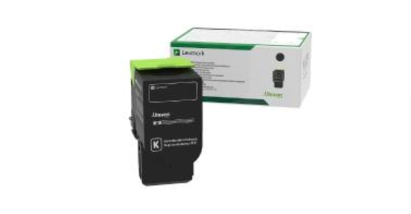 Lexmark / black / original / box / toner cartridge lccp, lrp / for lexmark cx833se, , medium-null