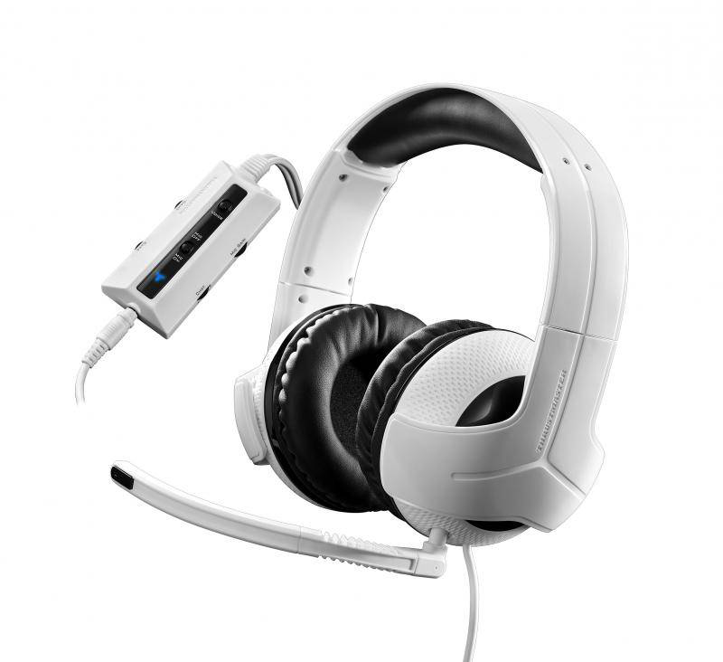 Thrustmaster y-300cpx universal wired gaming headset 50mm drivers detachable mic black 4060077-null