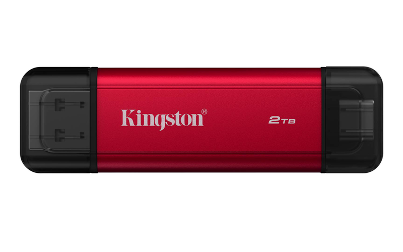 2TB kingston dual USB Type-C type-a external ssd drive-null