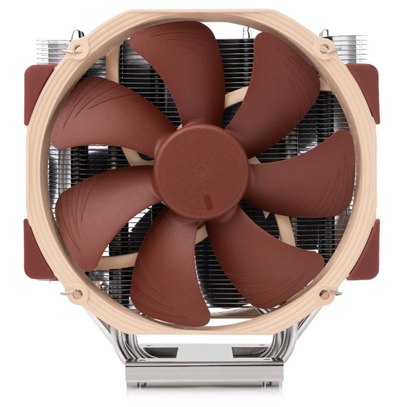 Noctua nh-u14s tr5-sp6 single-tower Air CPU cooler dual nf-a15 140mm fans 6 heatpipes AMD threadripper str5 sp6 brown-null