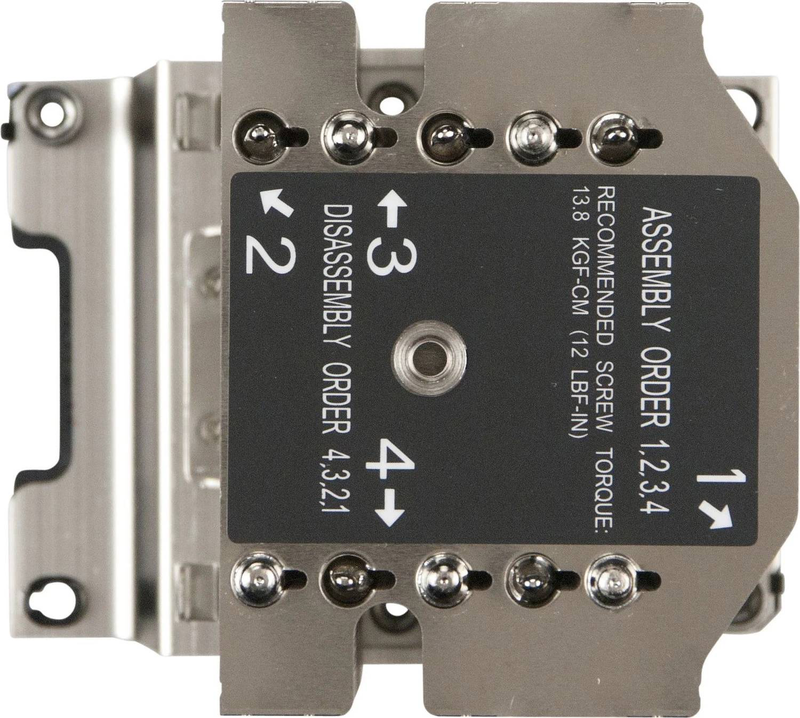 Supermicro snk-p0070aps4 4u active CPU heatsink socket lga3647-0 xeon scalable x11 205w 92mm pwm fan-null