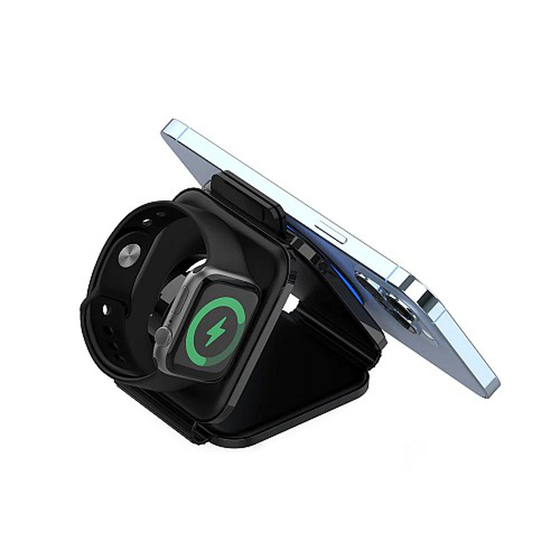 Unitek charge qi 3in1 MagSafe foldable wireless charger 15w p1223a, , medium-null