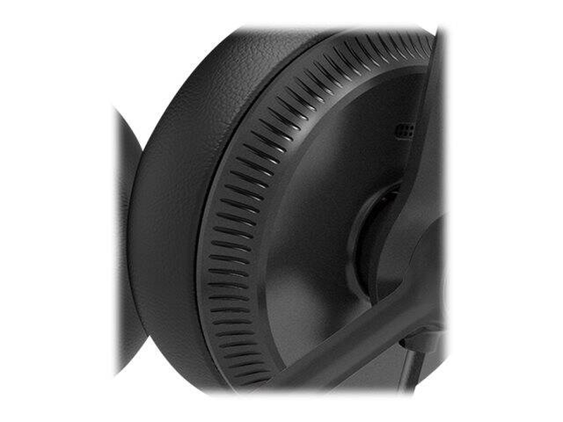 Yealink uh34 mono wired USB-a headset 1308014, on-ear, noise-cancelling mic, busylight, teams certified, black-null