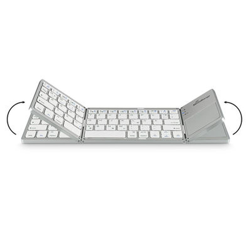 Mediarange foldable wireless keyboard with 63 keys and touchpad (qwerty), , medium-null
