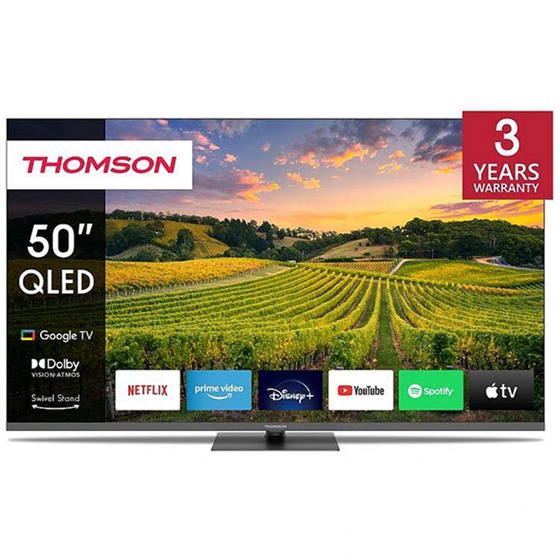 Thomson smart 50" 4k QLED 50qg5c14 TV, , medium image number null