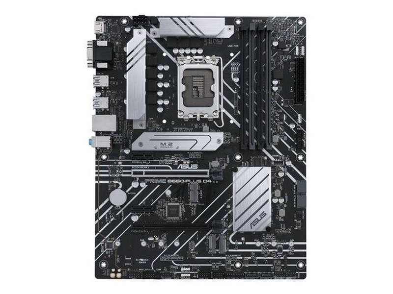 Asus prime b660-plus d4 motherboard atx lga1700 intel b660 ddr4 pcie 4.0 2.5G lan-null