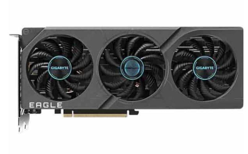 RTX 4060ti 8GB eagle 3fan oc gddr6 geforce graphics card gigabyte, , medium image number null