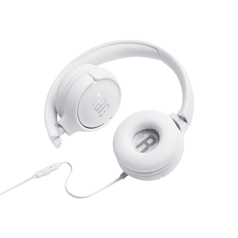 Jbl tune 500 circumaural wireless headphones white-null