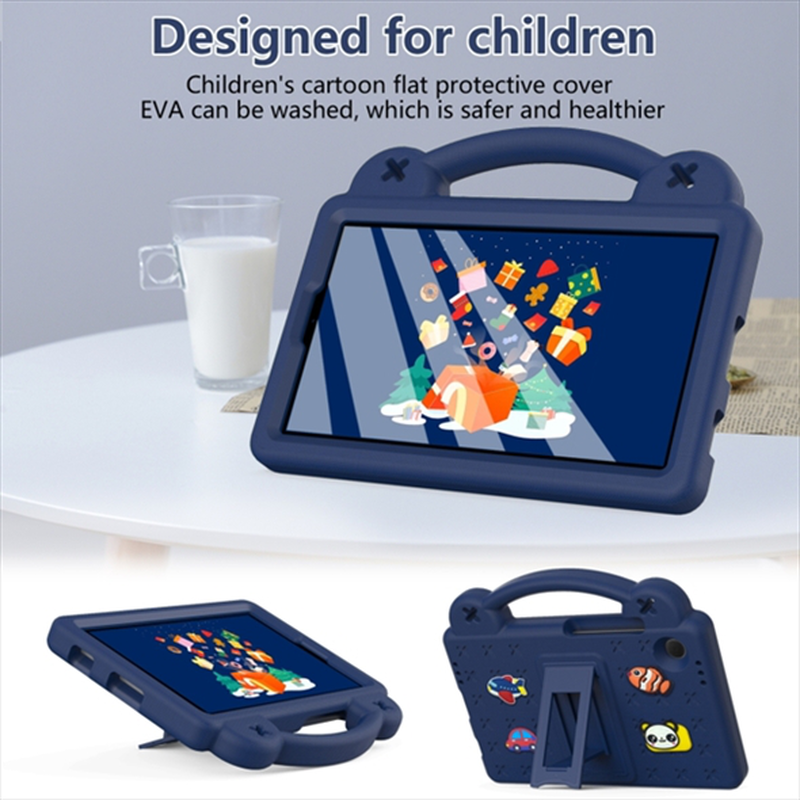 Kids protective shockproof case samsung tab a9 x110 x115 8.7inch navy blue, , medium-null