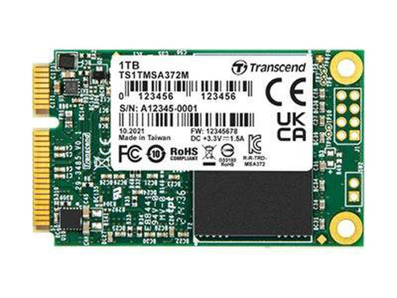 Transcend msa372m ts64gmsa372m 64GB industrial msata SSD sata III 6GB/s mlc nand with power loss protection-null