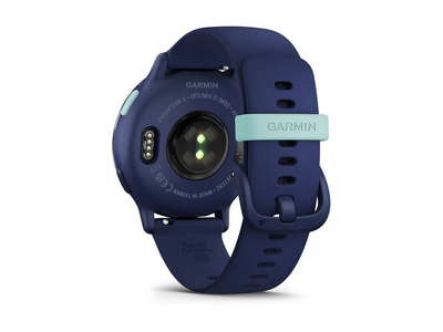 Garmin v&iacute;voactive 5 navy smart watch with band silicone / wrist size: 125-190 mm / display 1.2" / 4GB / bluetooth, ant+, Wi-Fi / 26 g, , medium