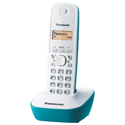 Kx-tg1611grc blue, White - Blue, medium