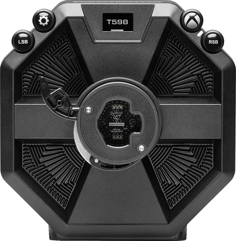 Thrustmaster t598x direct axial drive 5nm force feedback racing wheel + raceline pedals xbox pc black-null