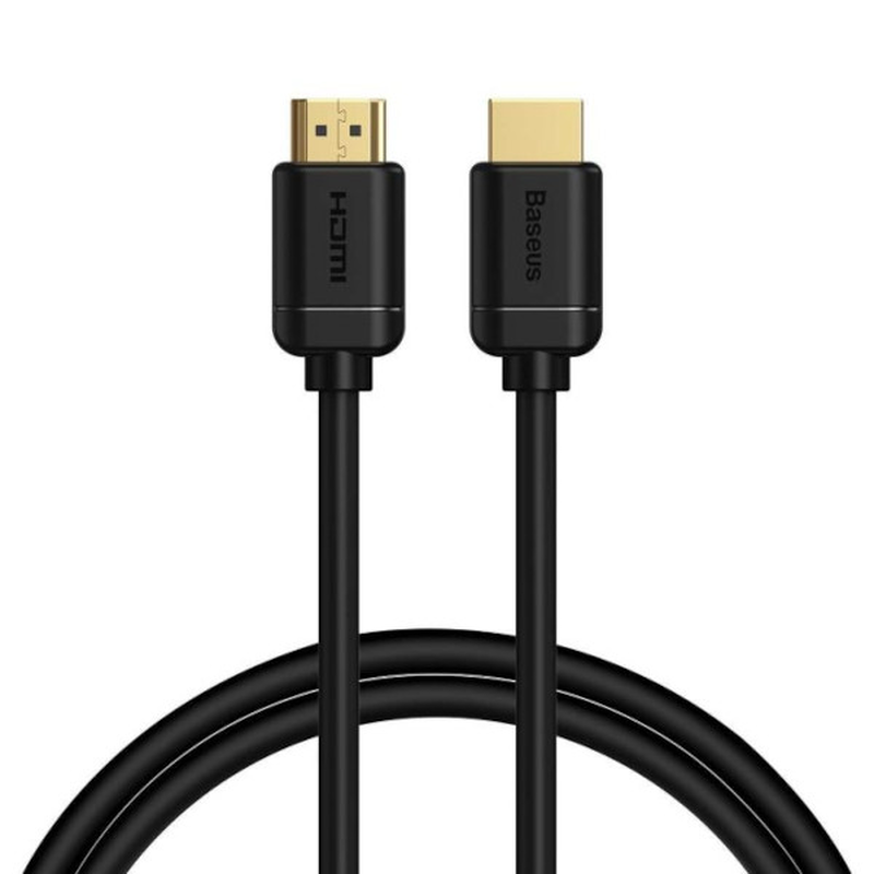 Baseus video cable high definition series HDMI 4k - HDMI 4k, 2.0 4k, 60 hz, 0.75m black, , medium-null