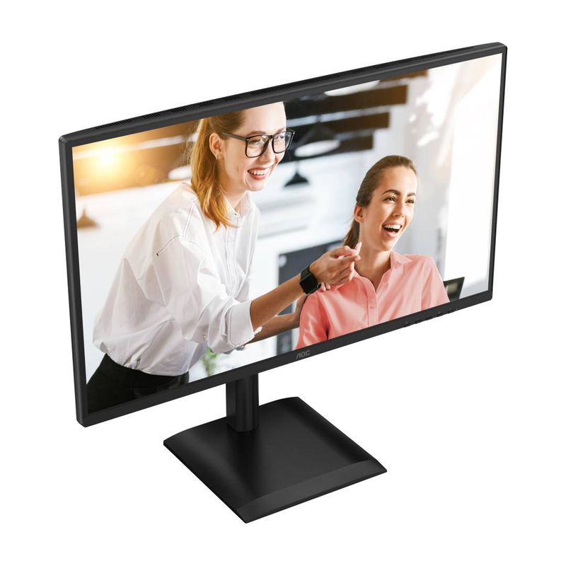 Aoc q27e4cv e4 27" ips qhd 2560x1440 120hz monitor USB-c 90w pd HDMI displayport pivot speakers eye care black-null