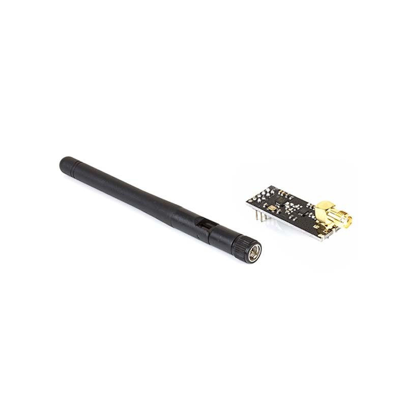 Wireless transceiver module with antenna 2.4GHz  nrf24l01, , medium-null