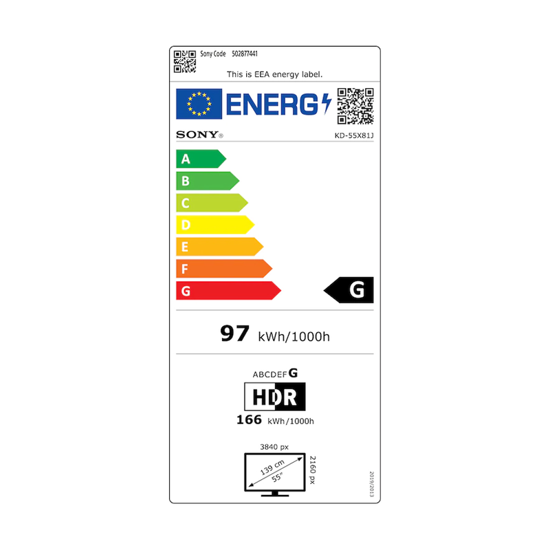 Product image: Triluminos kd55x81j 55"-null