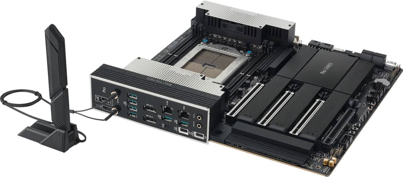 Asus pro ws trx50-sage Wi-Fi a str5 trx50 ceb workstation motherboard ddr5 ecc Wi-Fi 7 10g lan, , medium-null