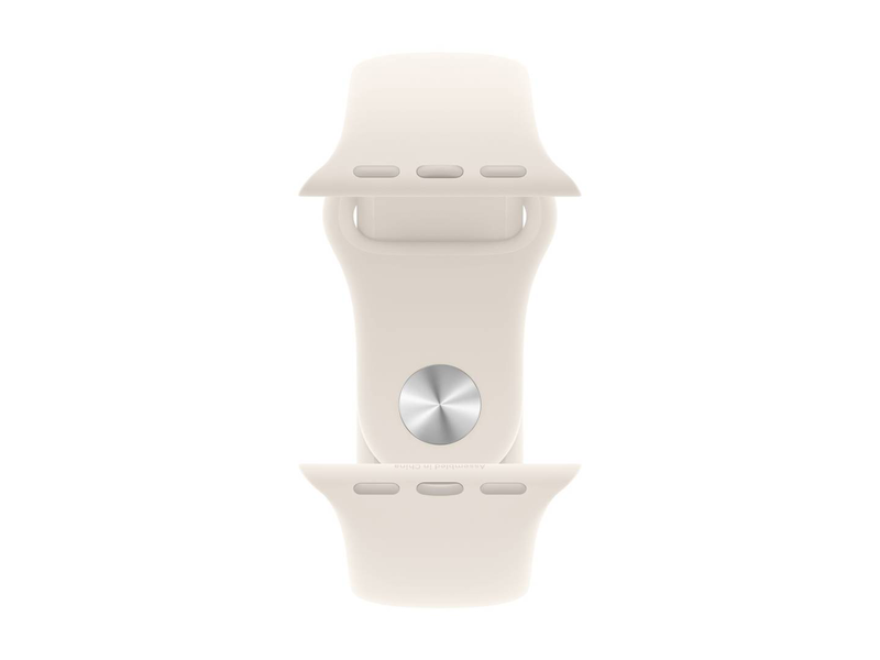 Apple watch se 3 (gps) / 40 mm / starlight aluminium / smart watch with sport band / fluoroelastomer / starlight / band size: s/m / 64GB / Wi-Fi 4, bluetooth / 26.3 g, , medium-null
