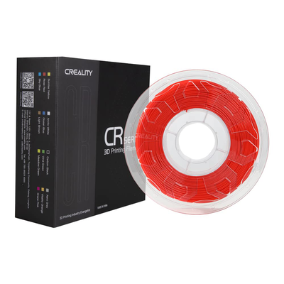 Creality cr-pla red 3d printer filament 1kg spool 1.75 mm, Red, medium