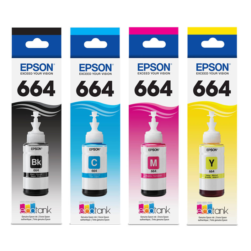 Epson t6643 magenta ink bottle, , medium-null