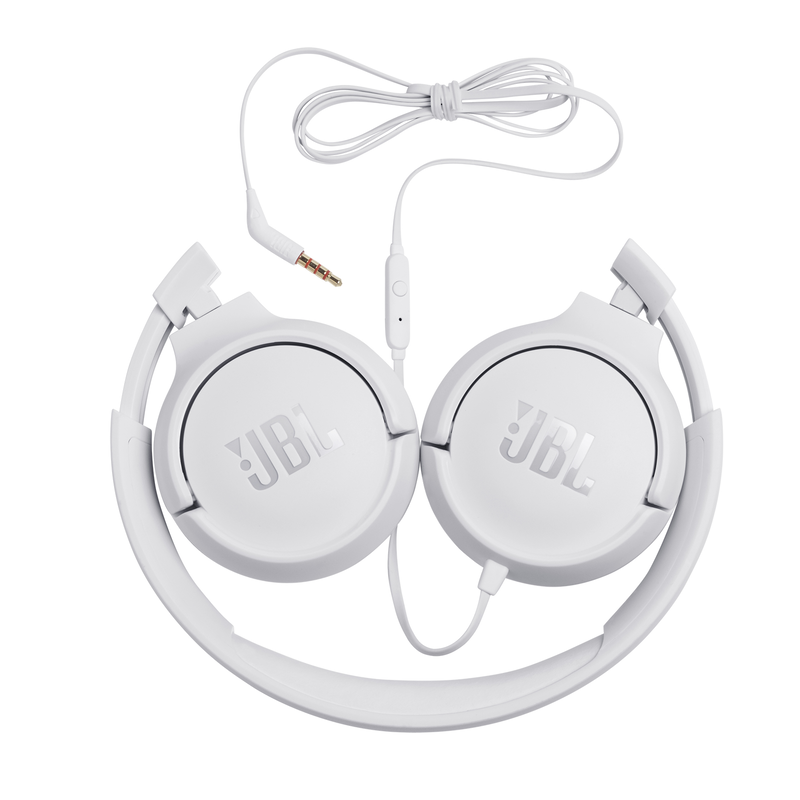 Jbl tune 500 circumaural wireless headphones white-null