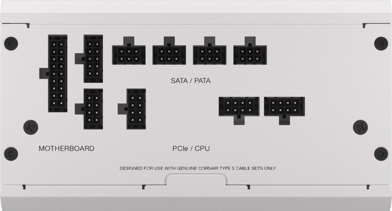 Corsair rm750x 750w series 80 plus gold shift fully modular low noise side connectors power supply (cp-9020273-uk)-null