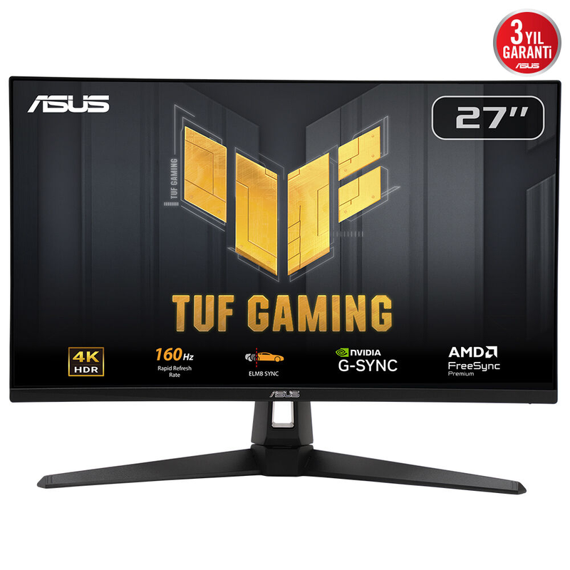 Asus tuf gaming vg27uq1a 27" monitor ips 160hz hdr 3840x2160-null