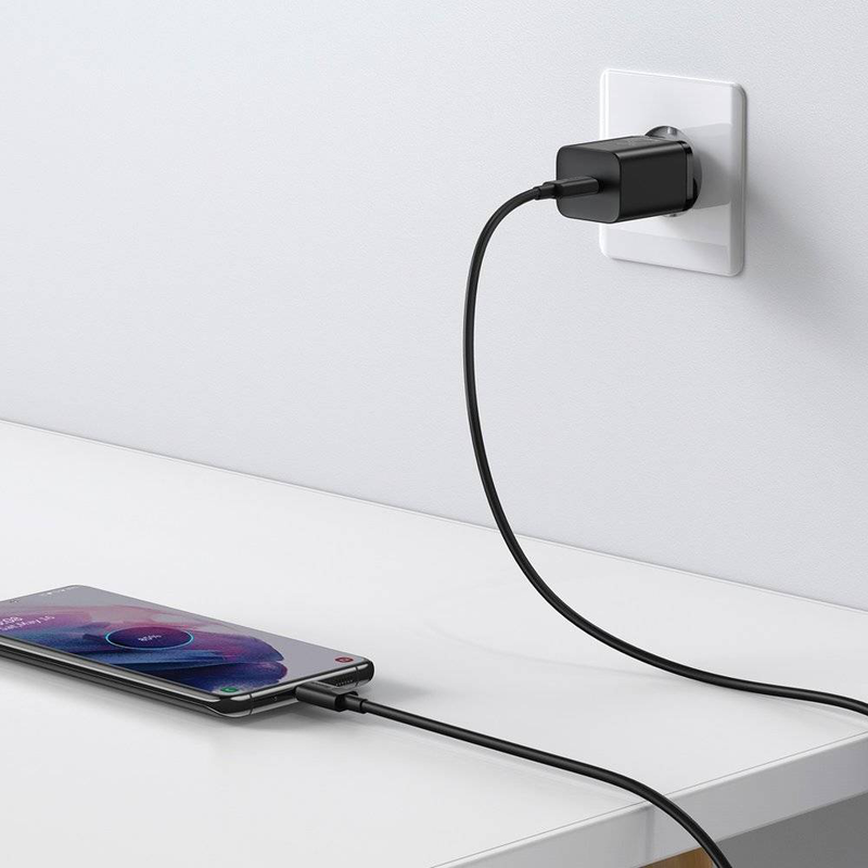 Baseus charger wall 25w USB-c eu black, , medium-null