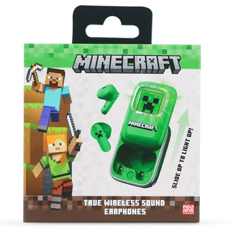 Otl wireless earphones minecraft creeper slide, , medium-null