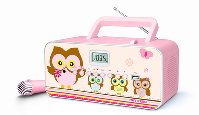 Muse cartoon tuner pink