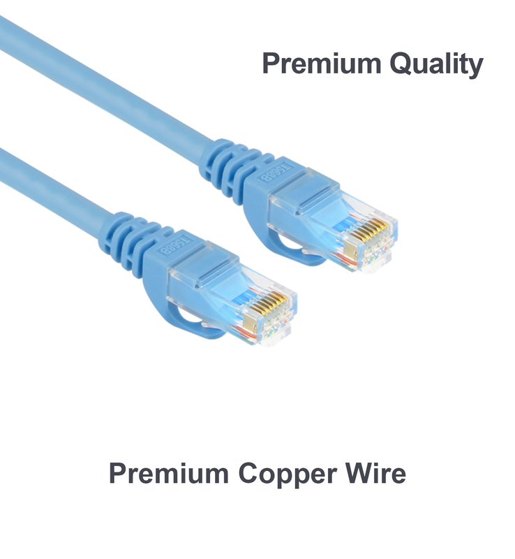 Unitek y-c810abl patch cable cat6 blue 2.0m, , medium-null