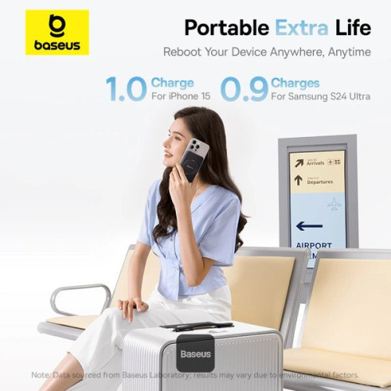 Baseus powerbank wireless 20w 5000mAh 15w qi2+stand picogo, , medium-null