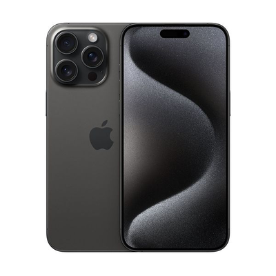 iPhone 15 pro max 256GB black titanium