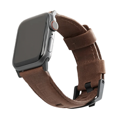 Λουράκι για apple watch 38/40/41mm - uag leather, , medium