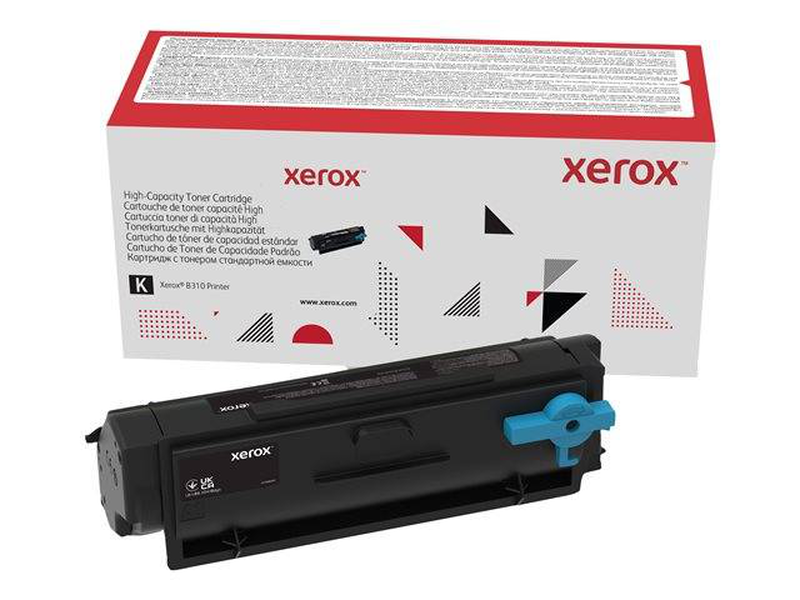 Xerox 006r04377 black original high capacity toner cartridge 8,000 pages for b305, b310, b315-null