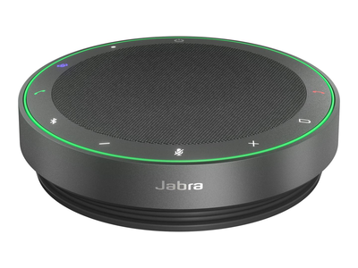 Jabra speak2 55 ms teams speakerphone 2755-109 bluetooth USB-c USB-a 50mm speaker 12h battery dark grey, Grey, medium