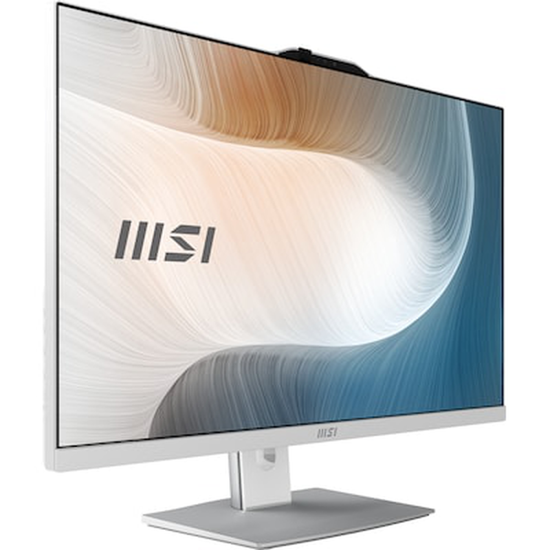 Msi modern am272p 1m-1236at 27" all-in-one pc, core i7 mobile, 16GB ram, 512GB SSD, white, windows 11 home | core i7 mobile-null
