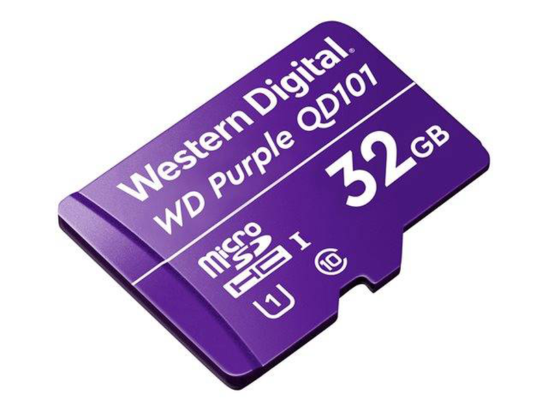 Wd purple sc qd101 flash memory card 32GB / uhs-i u1 / class10 / microsdhc / purple | wdd032g1p0c-null
